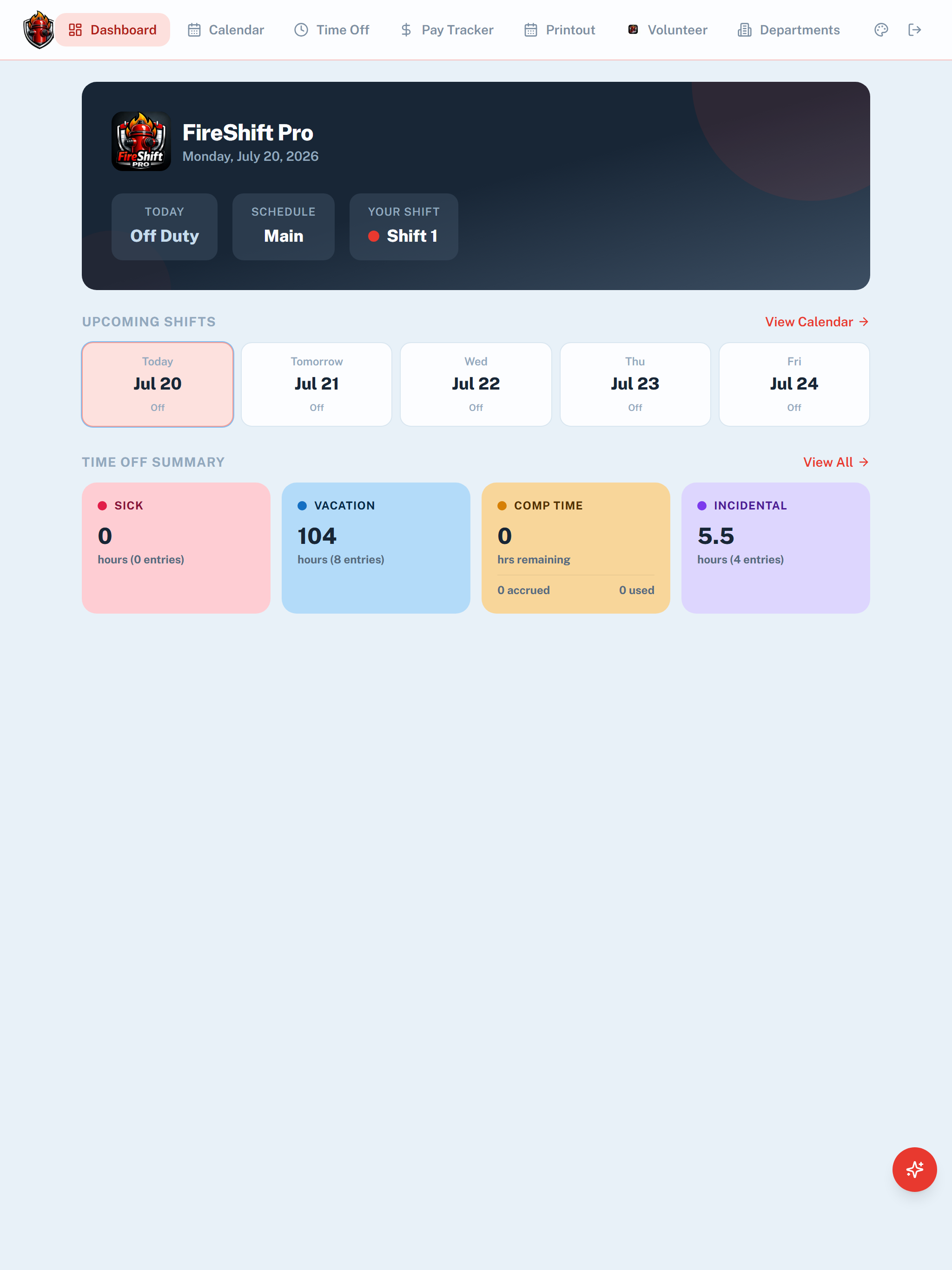 FireShift Pro: Schedule & Pay screenshot 8
