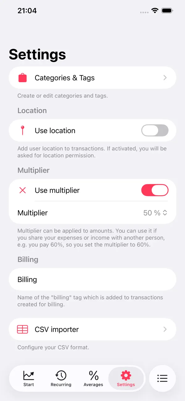 Screenshot #3 pour MoneyBuddy - Pocket Tracker