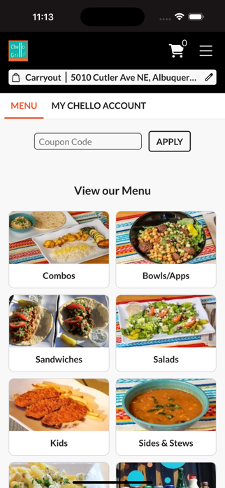 Chello Grill Screenshot 2 of 3