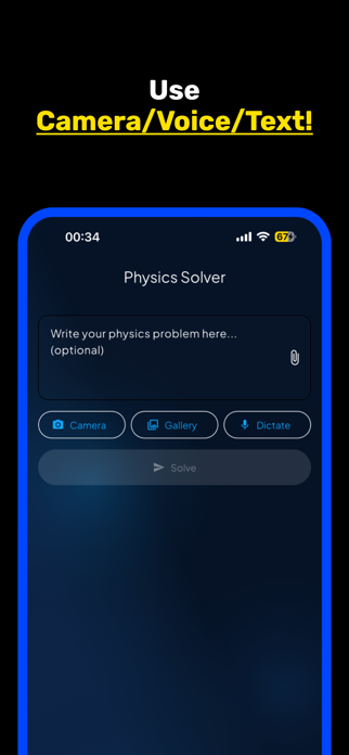 Physics Solver Homework AI Screenshot 1 of 3