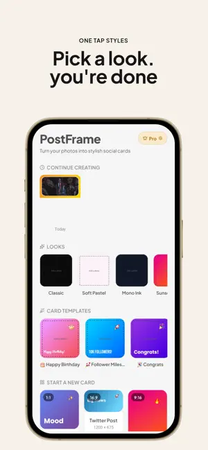 Postframe: Card Maker screenshot 2