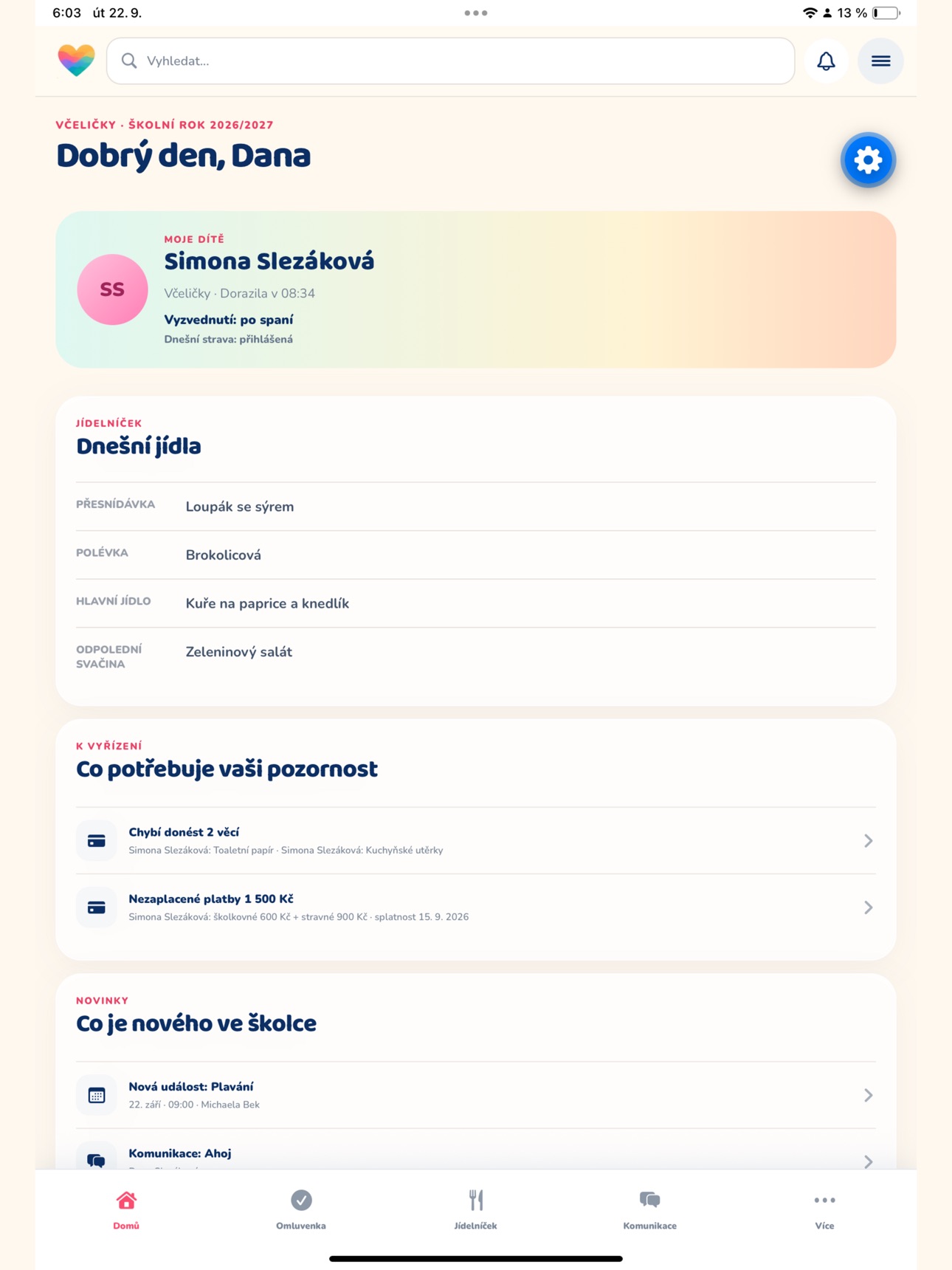 Screenshot 4 of veŠkolce.cz