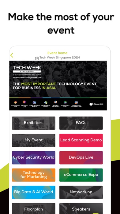 Tech Week Singapore 2025 Screenshot