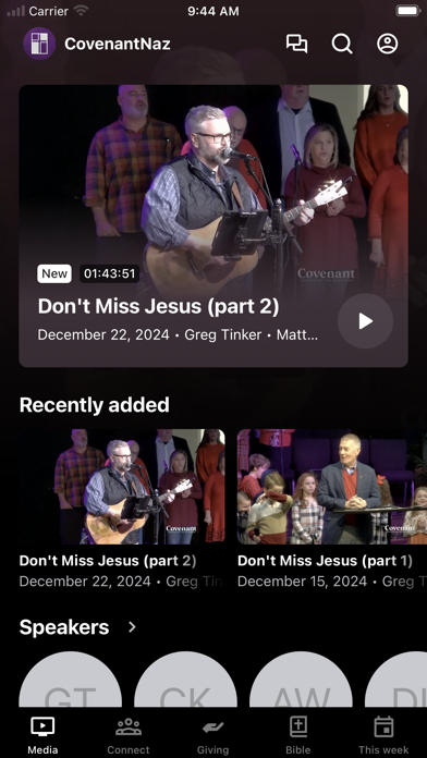 Screenshot #1 pour Covenant Nazarene - Jasper, AL