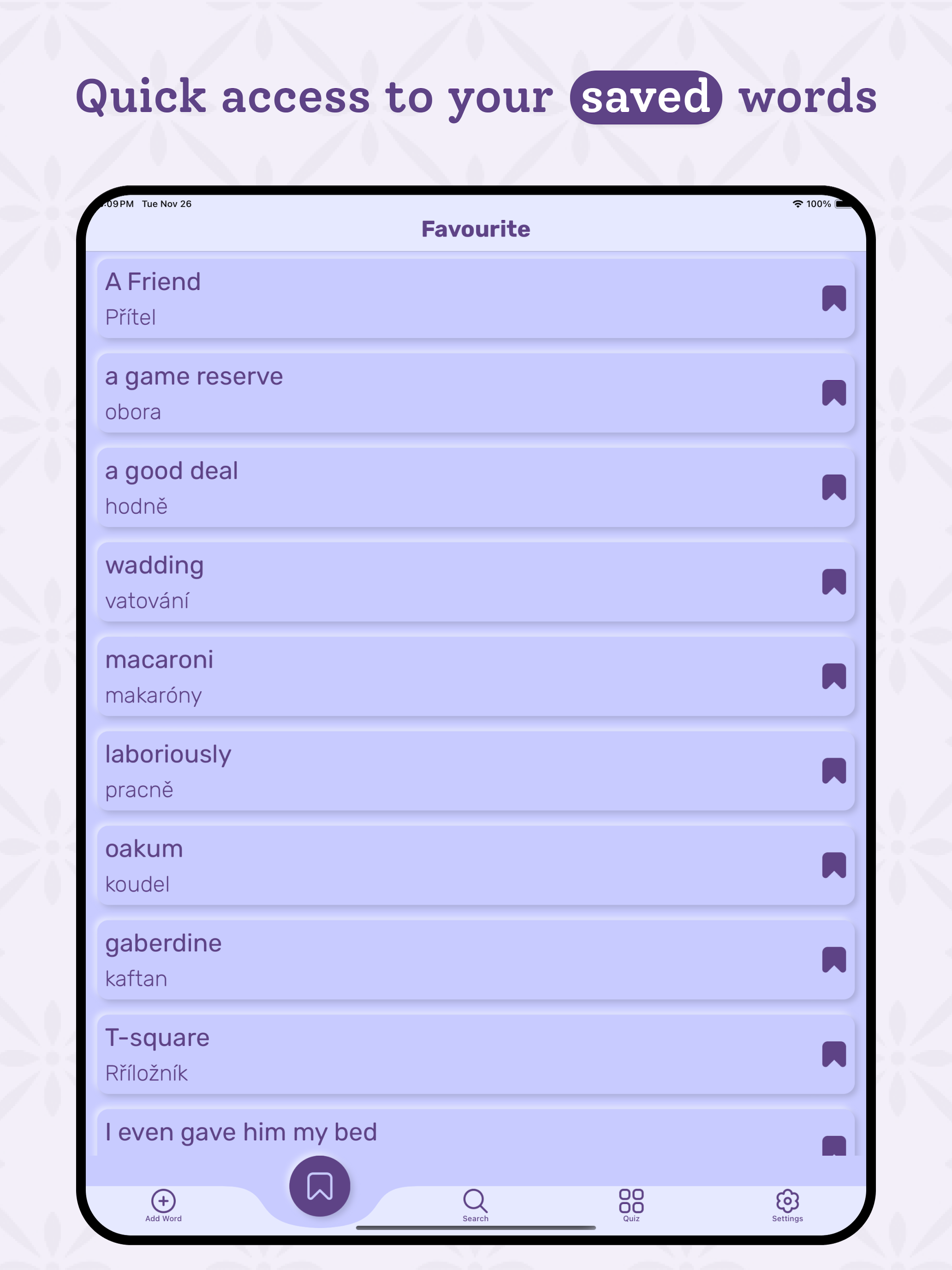 Czech | Czech Dictionary screenshot 12