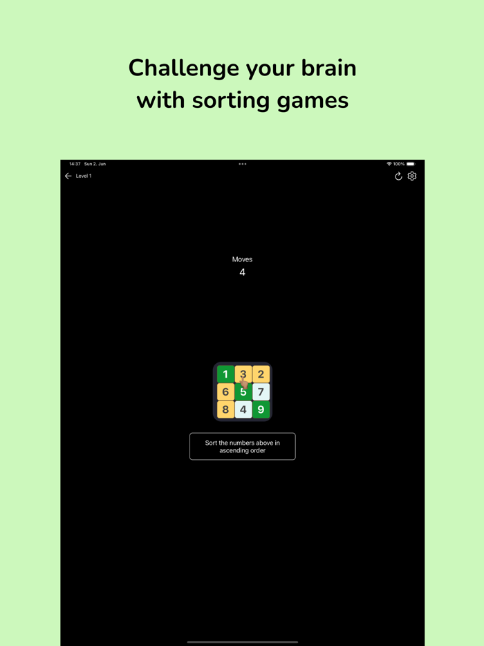 Number Sort Puzzles - Sortie