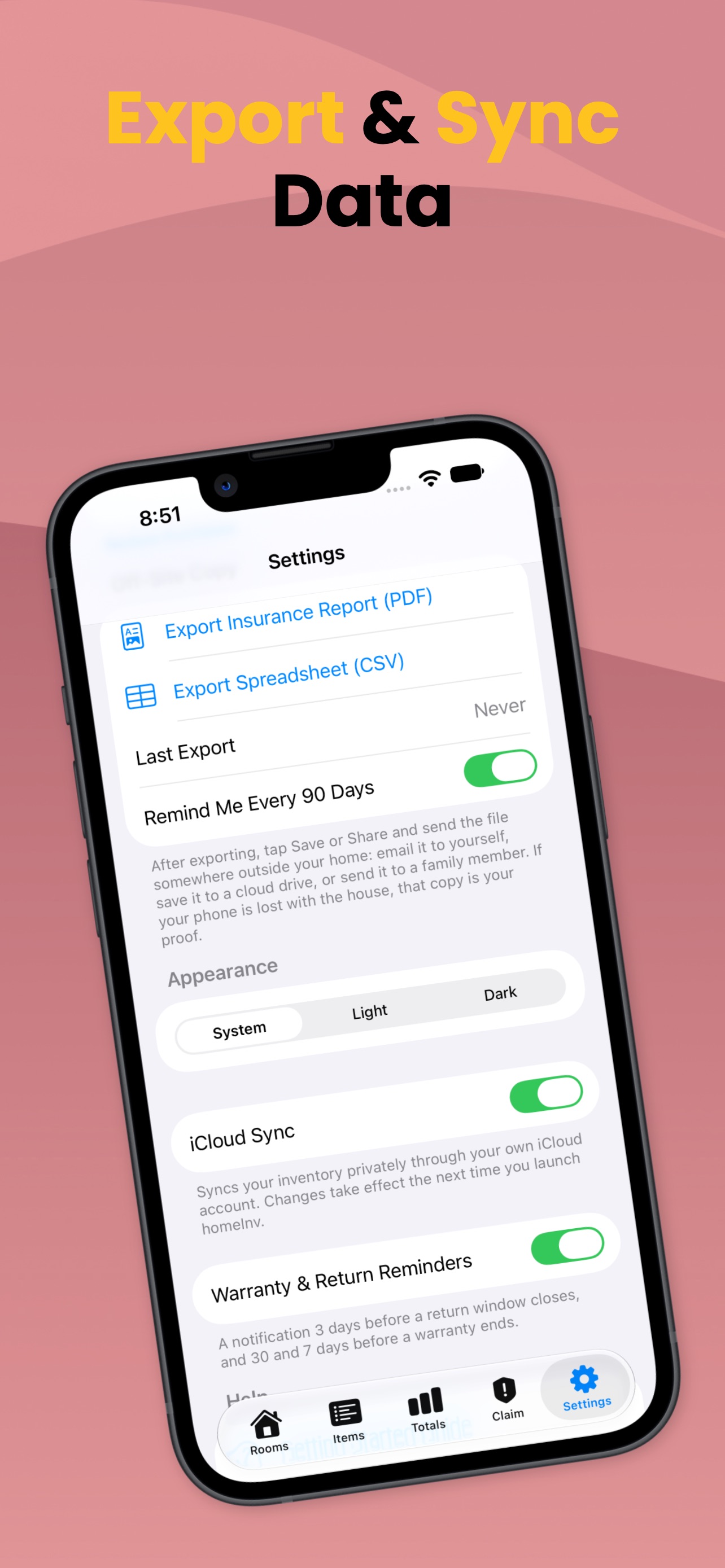 Screenshot 6 of homeInv