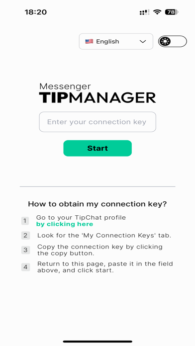 TipChat Screenshot