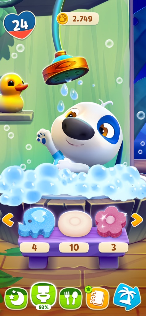 My Talking Hank: Islands - Fun Bath Time