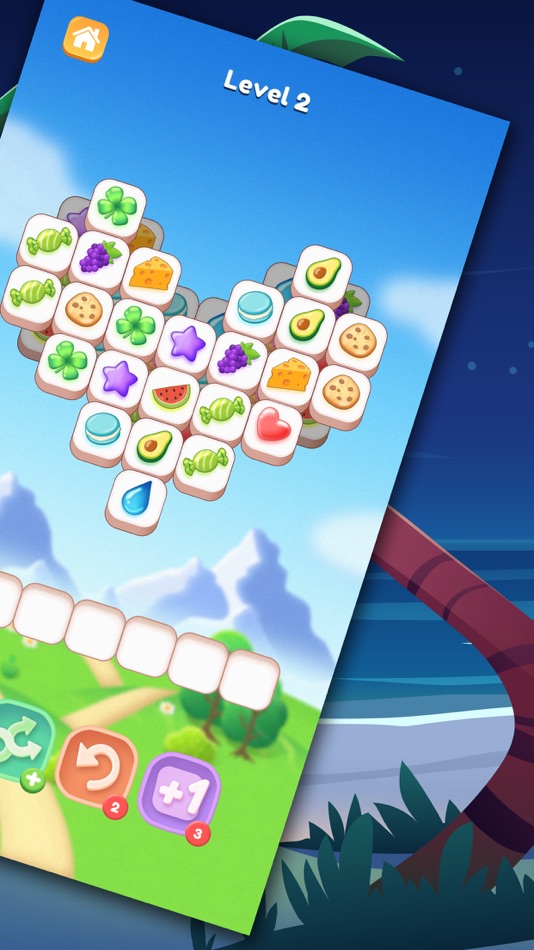 #2. Match 3 Tiles: Triple Puzzle (iOS) By: Tran Anh Khoa
