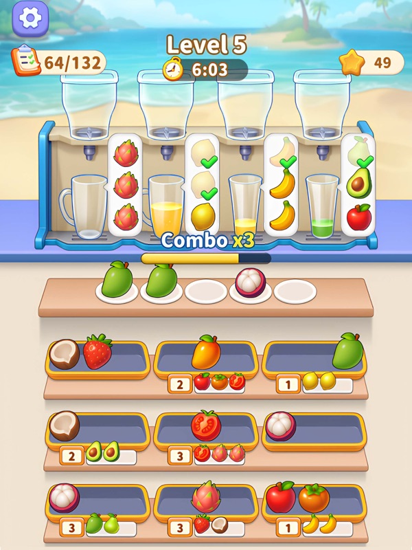 Juice Order-Sorting Master 3D screenshot 12