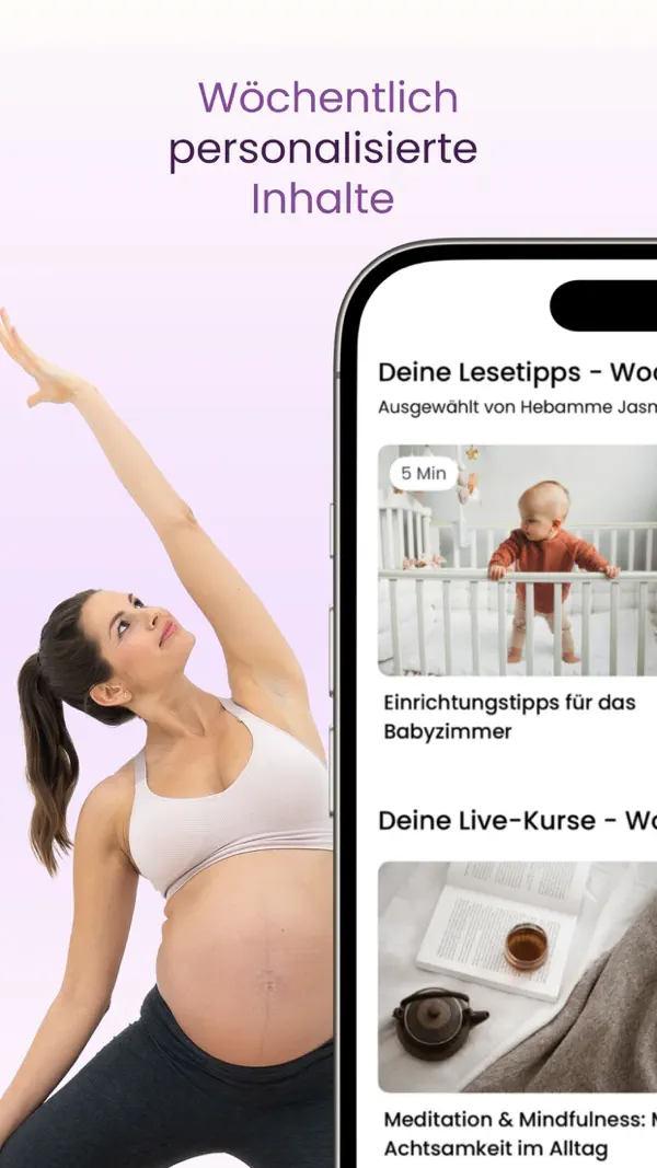 Schwangerschafts-App | keleya iPhone App Screenshot 4 – Medizin