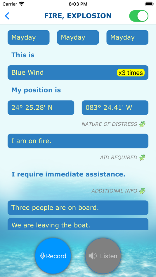 #3. Maritime VHF Radio Operator (iOS) Podle: Gokhan Mutlu