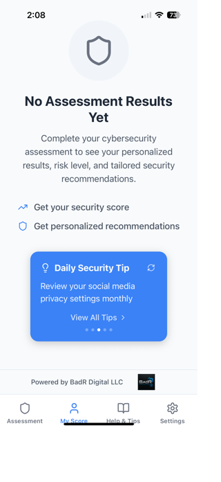CyberScoreMe Screenshot 2 of 4