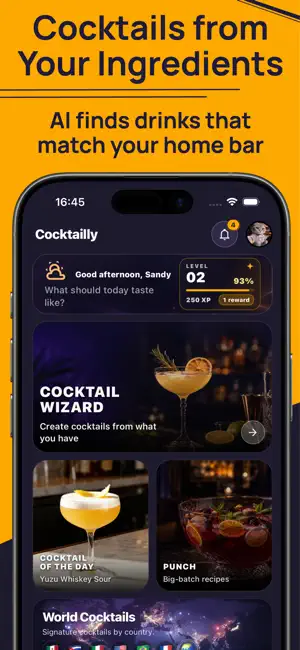 Cocktailly - Cocktail Recipes screenshot 1