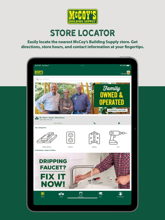 McCoy's Building Supply iPad screenshot 7 - Shopping app