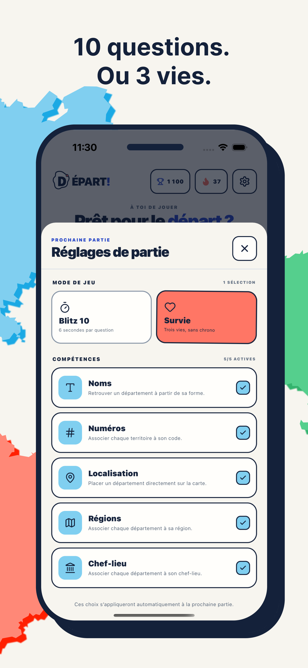 DÉPART! screenshot 4