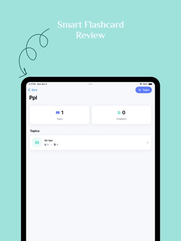 Flashcards AI – Smart Study iPad screenshot