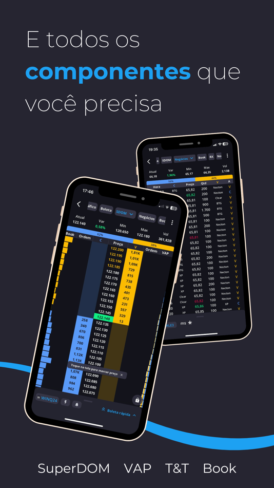 #5. RocketTrader: Ações e Trading (macOS) 由: Valemobi Consultoria Empresarial S/A
