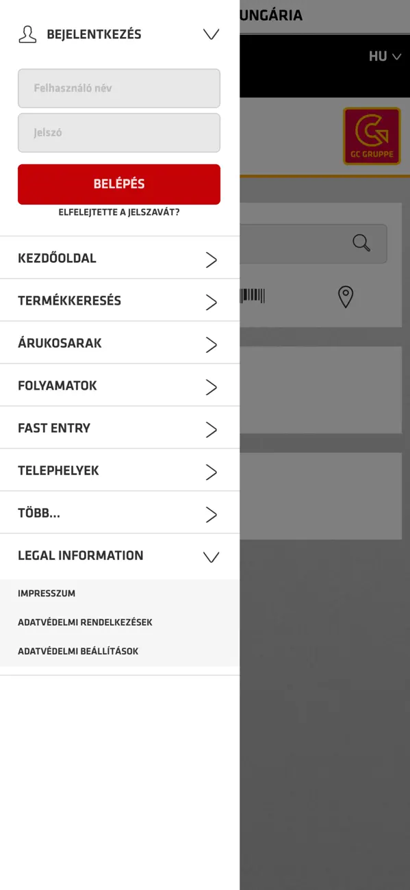 Screenshot #2 pour Gienger Hungária