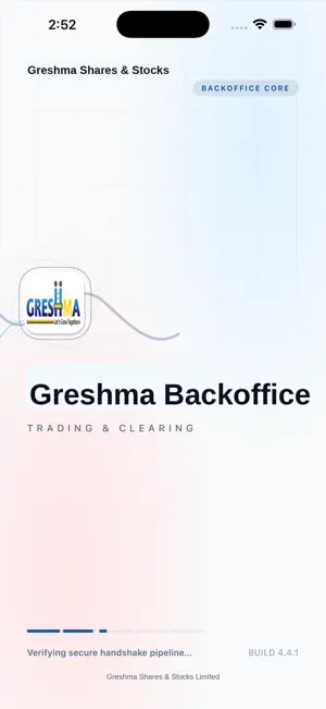 Greshma Backoffice screenshot 1