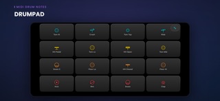 Tactus MIDI screenshot 2