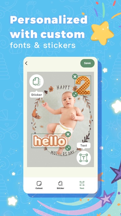 Precious Baby Photo Editor App Screenshot