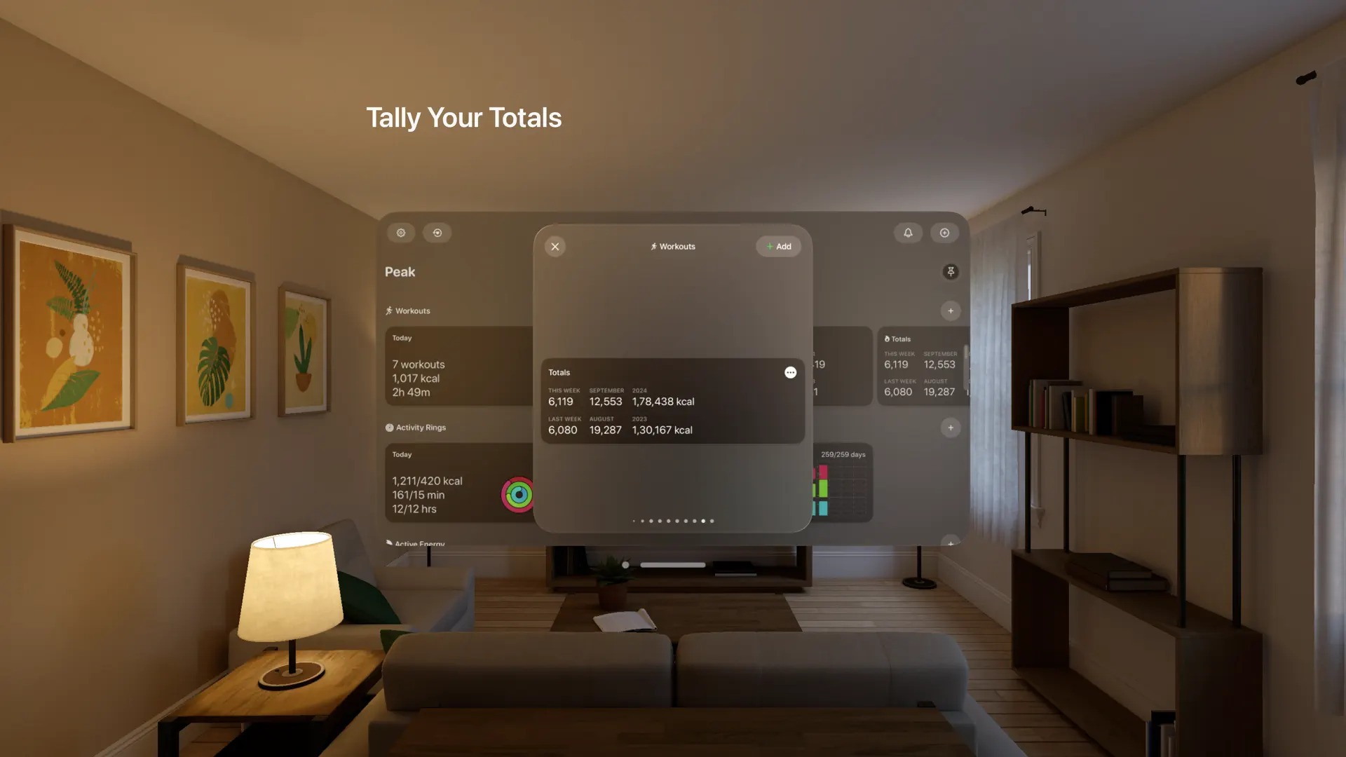 Peak: Fitness Widgets screenshot 6