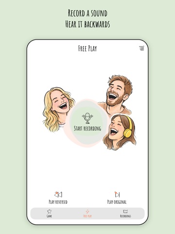 Reverse Singing - Audio Game