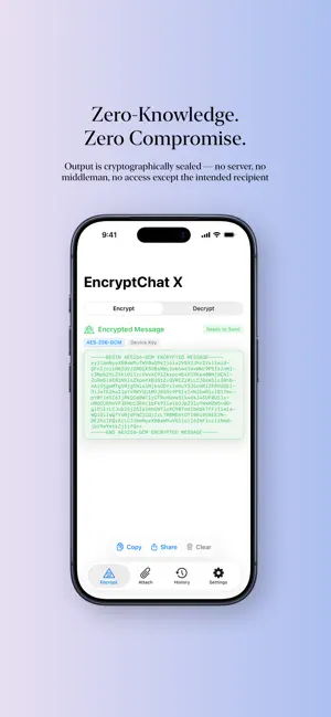 EncryptChat X screenshot 3