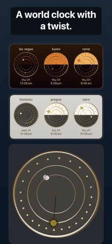 aluni · moon clock Screenshot 6 of 10