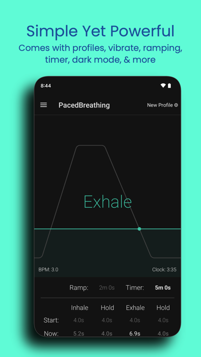 Paced Breathing Screenshot