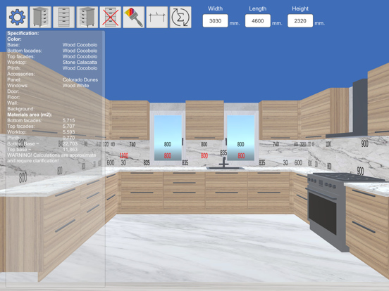 Screenshot #4 pour Éditeur de Cuisine 3D