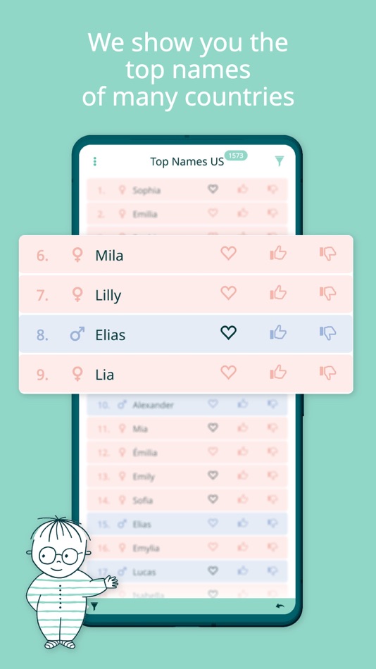 #7. CharliesNames (iOS) Podle: CharliesNames UG (haftungsbeschraenkt)