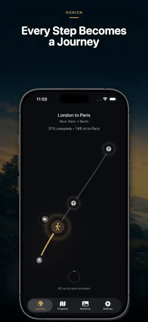 Horizn: Virtual Walking screenshot 1