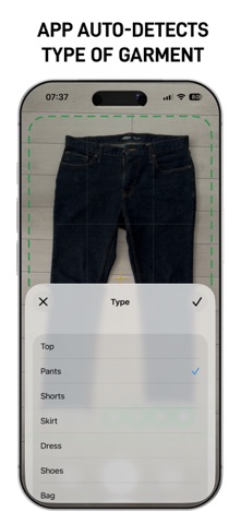 TapeAR AI Measure & BG remover screenshot