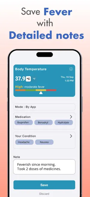 Thermometer: Body Temperature screenshot 3