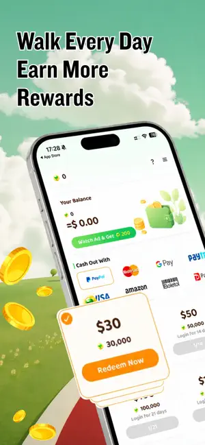 SteplyFit Rewards-Walk & Earn screenshot 1