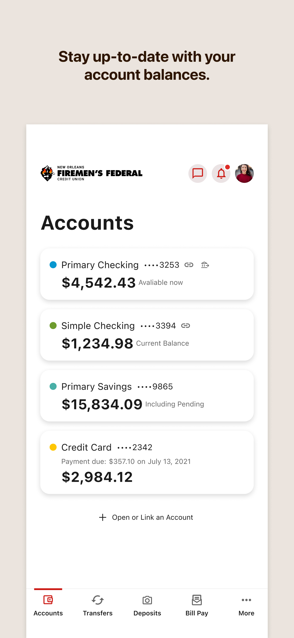 New Orleans Firemen's FCU screenshot 2