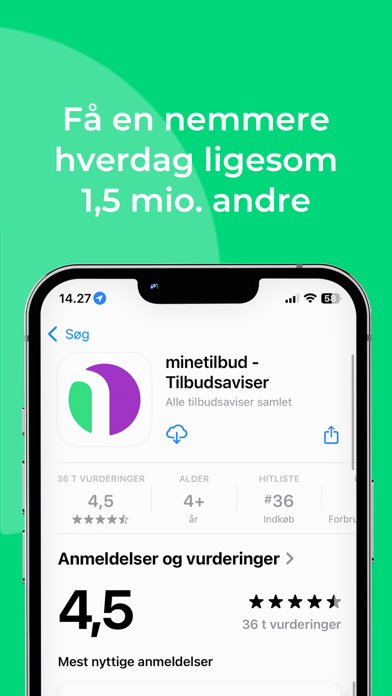 minetilbud - Tilbudsaviser Screenshot