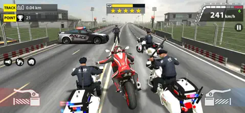 Street Motor Rider Racing