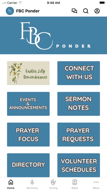 First Baptist Church Ponder