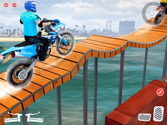 Screenshot #6 pour Mountain Bike Dirt Bikes Game