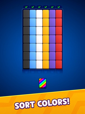 Stack Sort: Color Puzzle iPad screenshot