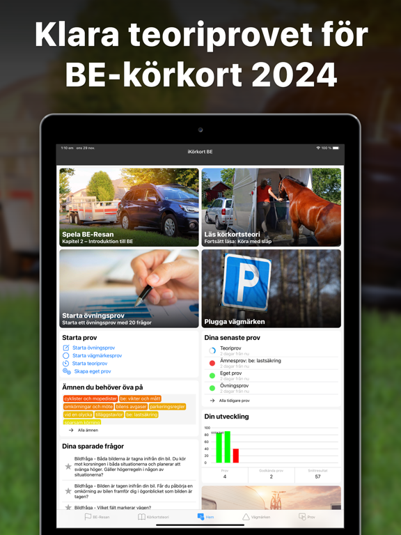 Screenshot #4 pour iKörkort BE