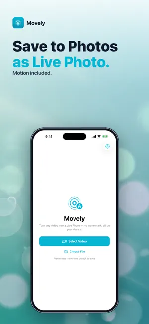 Movely: Video to Live Photo screenshot 3