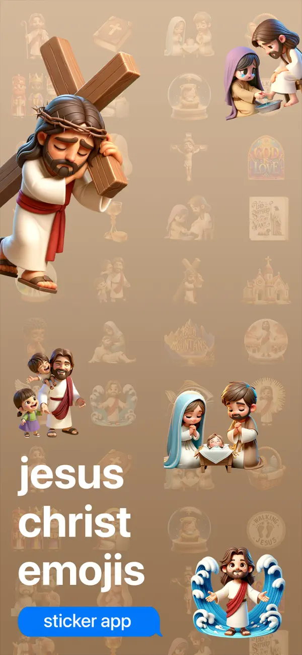 Jesus Christ Emojis Screenshot 2