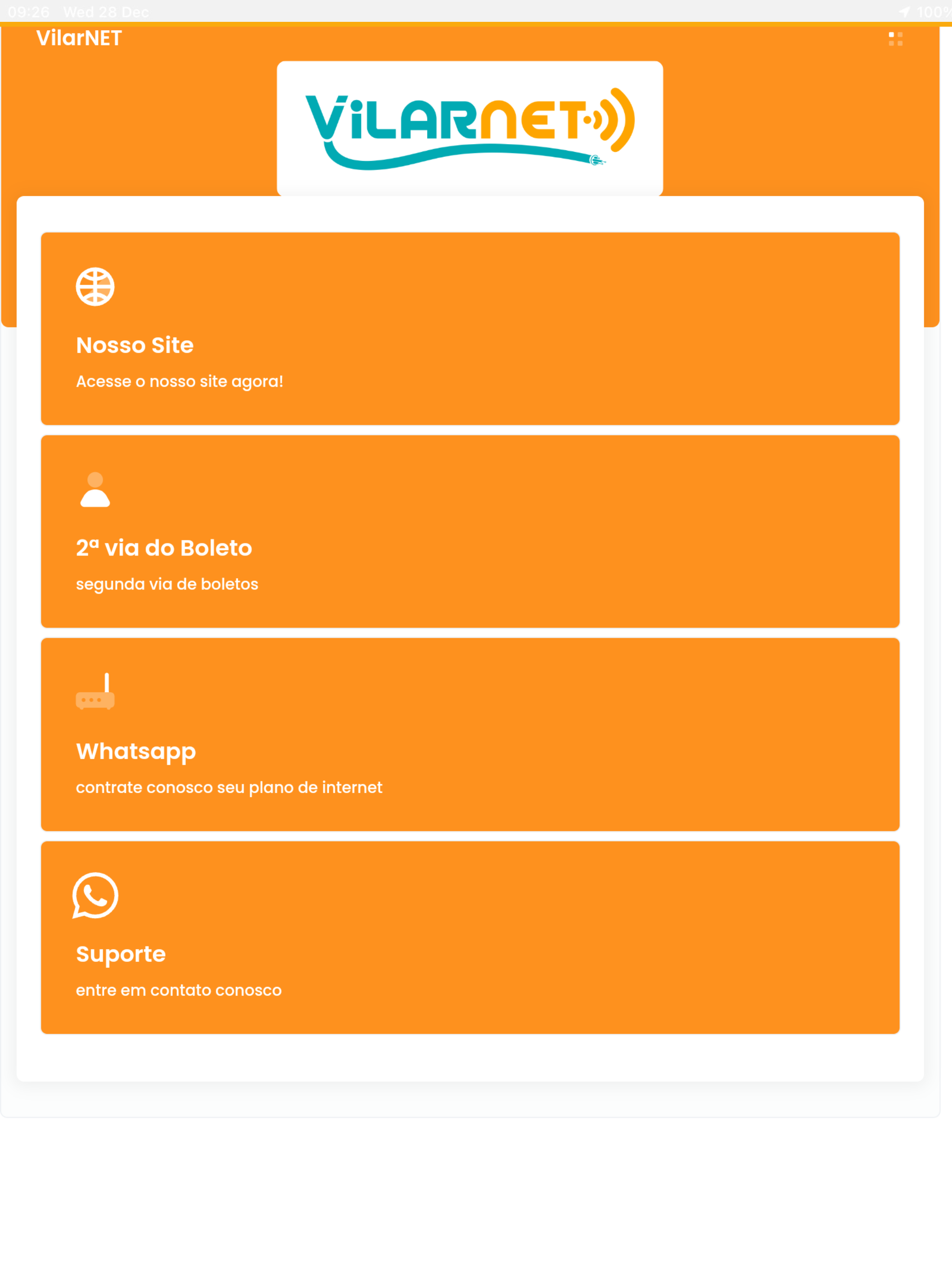 Central - Vilar NET screenshot 4