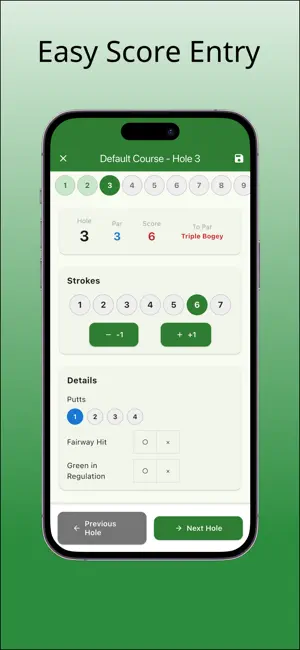 FairwayPal - Golf Score Man... screenshot 1