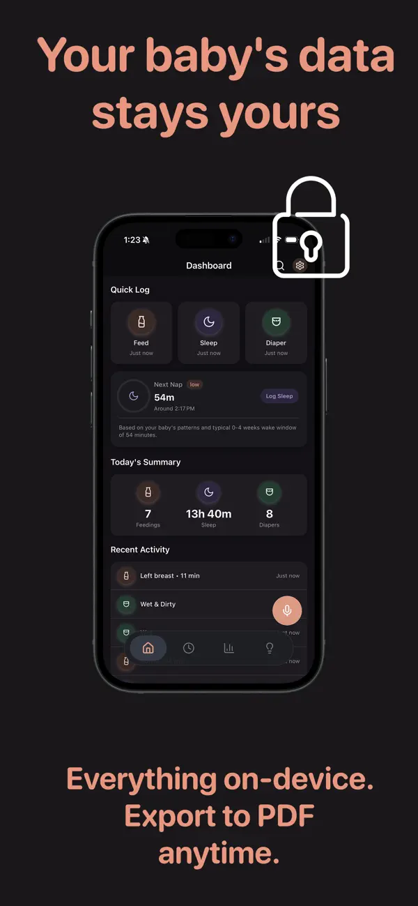 #6. Cradle Log (iOS) By: James Burrus